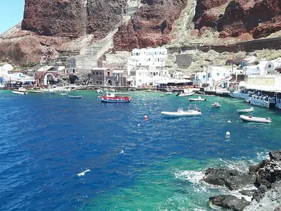 Amoudi Bay in Ia Municipal Unit, Greece — photo 3