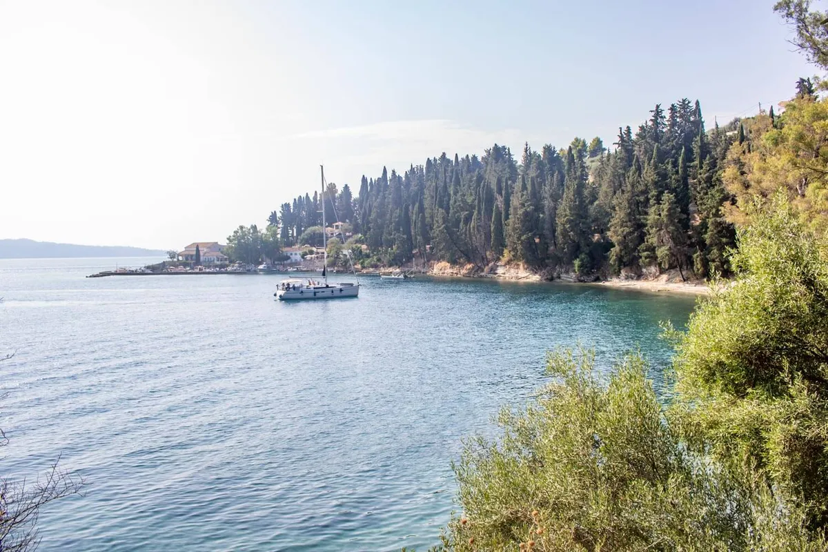 Chouchoulia Bay in Kassopaia Municipal Unit, Greece
