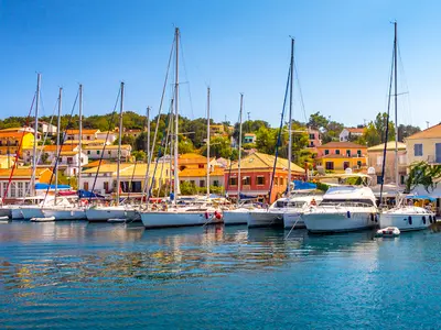 Mongonisi Marina in Ozias, Greece