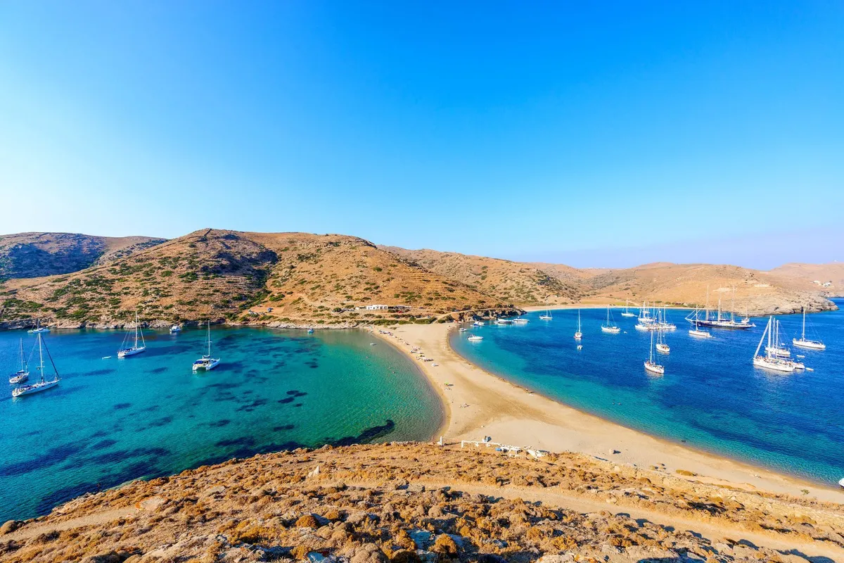 Ormos Martinaki, bay in Μέριχας, Greece