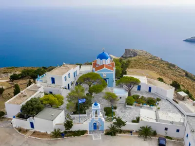 Kastri Bay in Spathi, Greece — photo 4