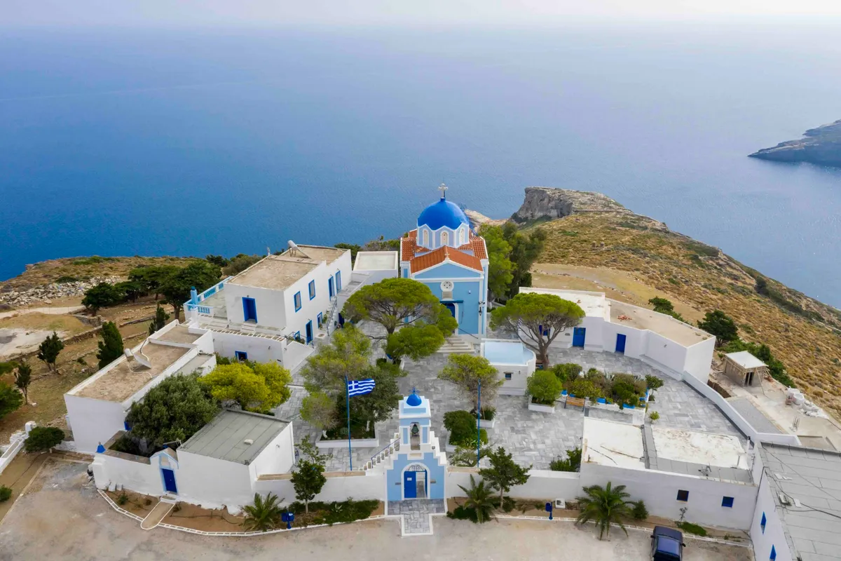 Kastri Bay in Spathi, Greece — photo 4