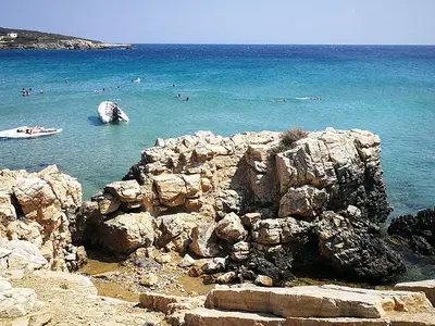 Farangas Bay in Agkeria, Greece — photo 2