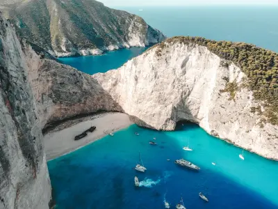 Navagio Bay in Elaties Municipal Unit, Greece — photo 3