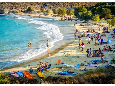 Psili Ammos Bay in Serifos, Greece — photo 4