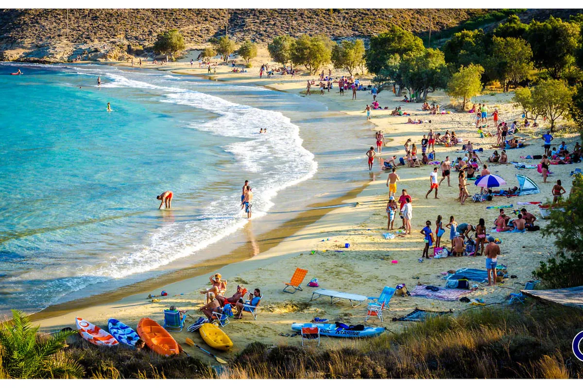 Psili Ammos Bay in Serifos, Greece — photo 4