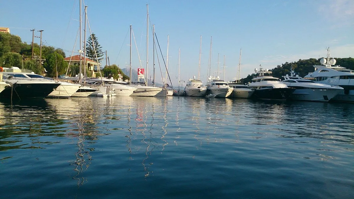 Odyseas Marina in Vathy, Greece
