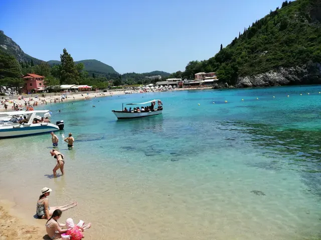 Paleokastritsa Bay in Palaiokastritsa, Greece — photo 3
