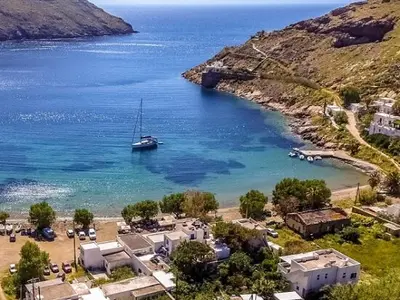 Megalo Livadi Bay in Megalo Livadi, Greece — photo 5