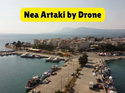 Nea Artaki Marina in Nea Artaki Municipal Unit, Greece