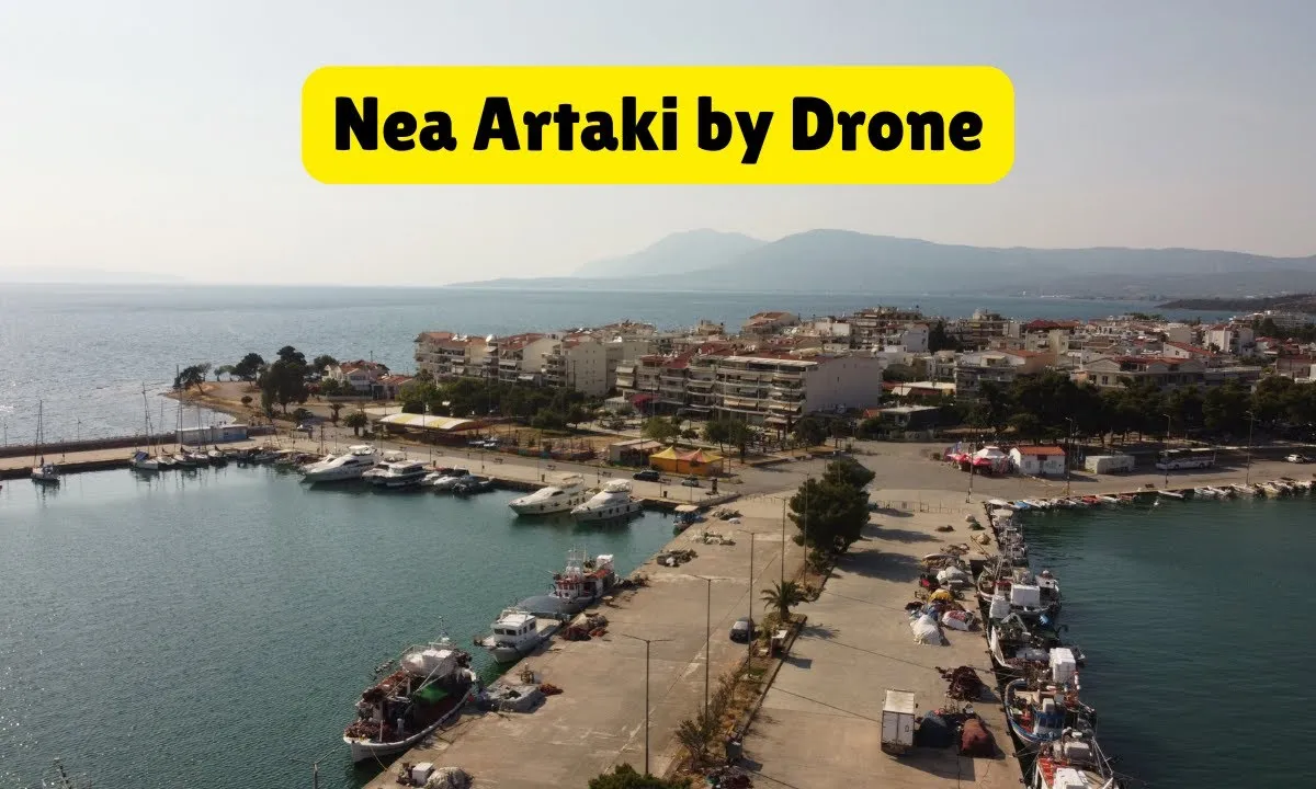 Nea Artaki Marina in Nea Artaki Municipal Unit, Greece