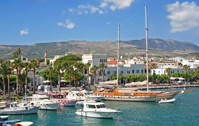 Mastichari Harbour, marina in Mastichari, Greece