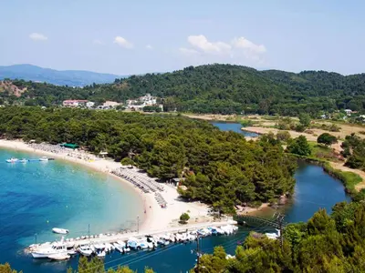 Koukounaries Marina in Troullos, Greece — photo 2