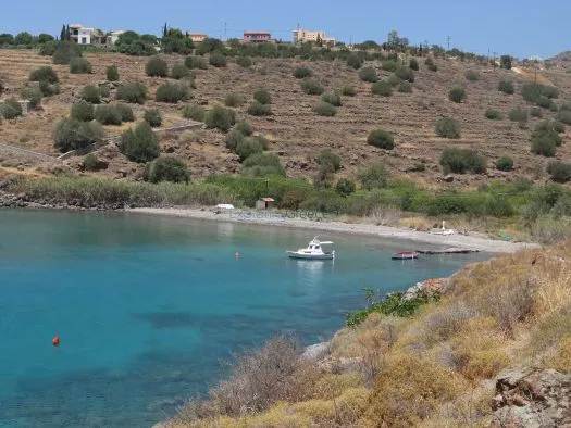 Mouriotou Bay in Perdika, Greece