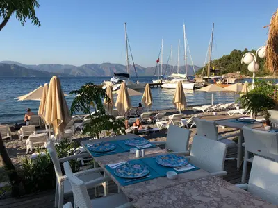Kumlubükü Yacht Club Hollandali Ahmet'in Yeri, marina in Marmaris, Turkey — photo 3