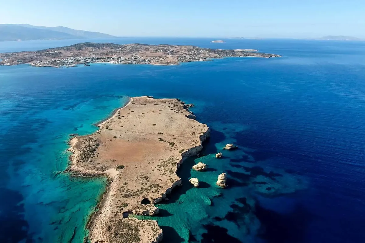 Livadi Bay in Schinoussa, Greece — photo 4