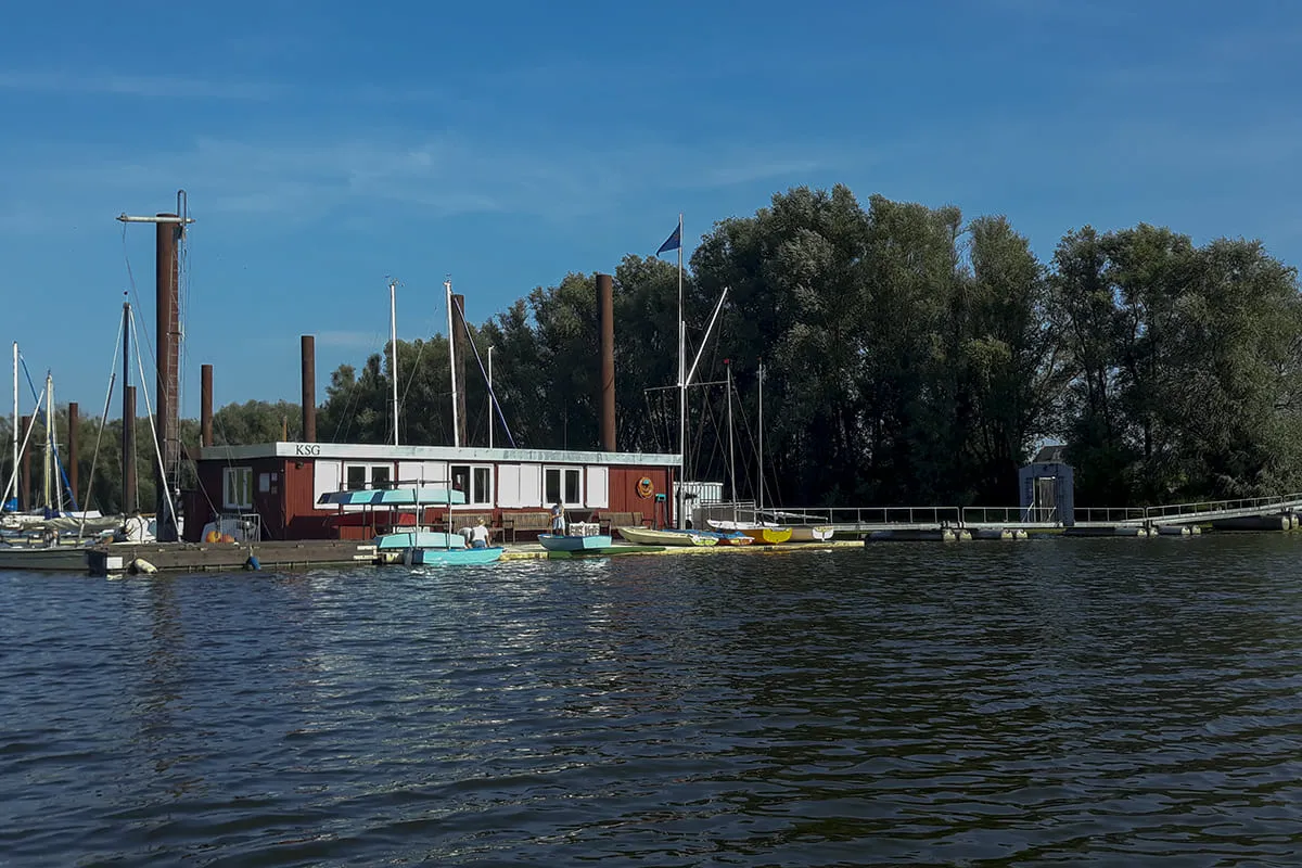 Klever Segelgemeinschaft e.V. (KSG) Marina in Cleves, Germany