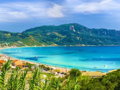 Agios Georgios Bay in Agios Georgios, Greece — photo 2