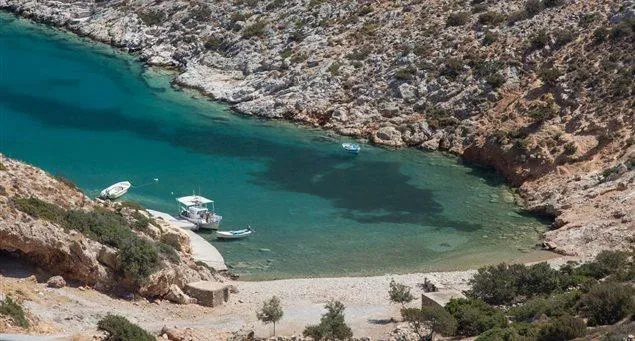Tourkopigado Bay in Panaghia, Greece