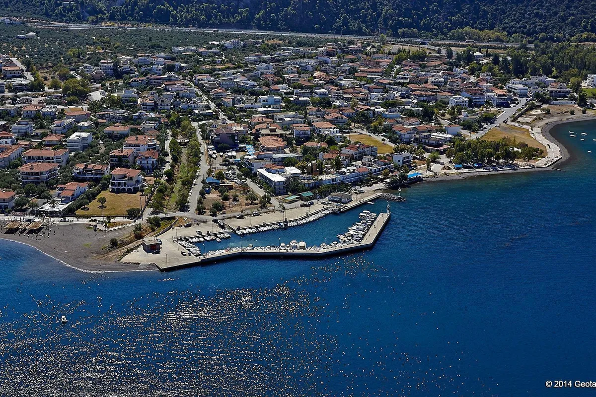 Marina Kammenon Voyrlon in Municipal Unit of Kamena Vourla, Greece