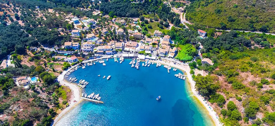 'Agios Stefanos Marina in Moudros Municipal Unit, Greece