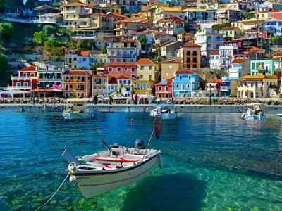 Kyradikia Marina in Sinarades, Greece — photo 3