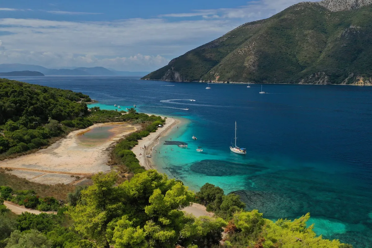 Anchorage in Vathy, Greece — photo 4