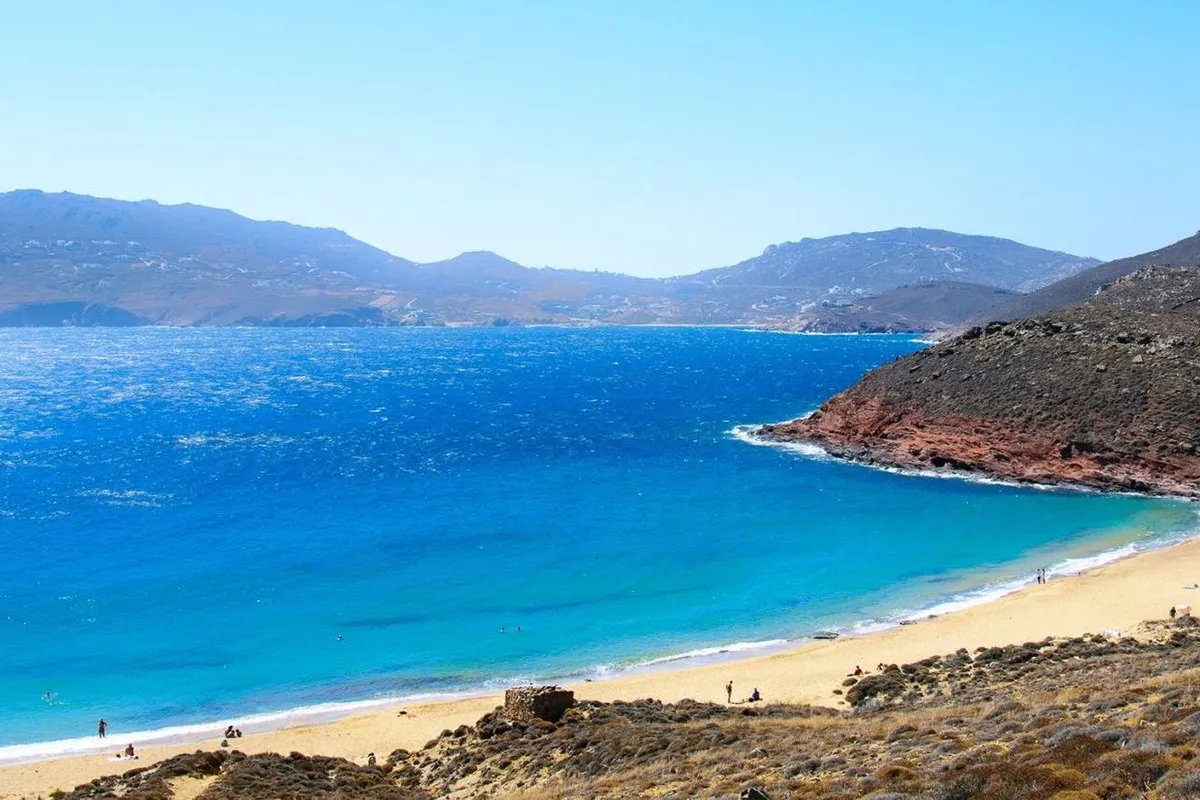 Agios Sostis Bay in Greece