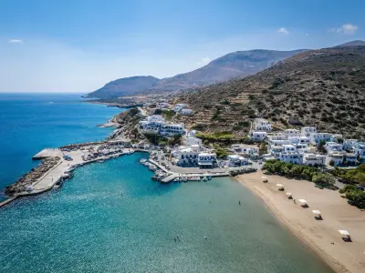 skala Small Harbour in Chora, Greece — photo 3