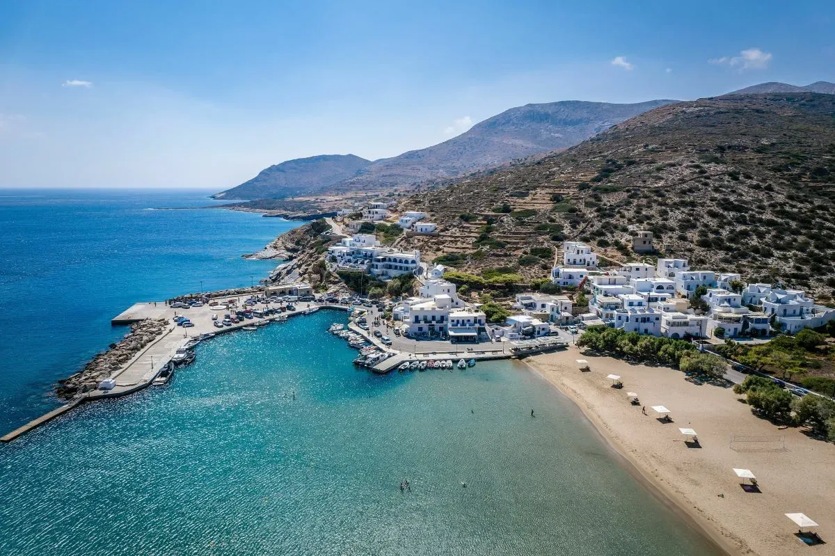 skala Small Harbour in Chora, Greece — photo 3