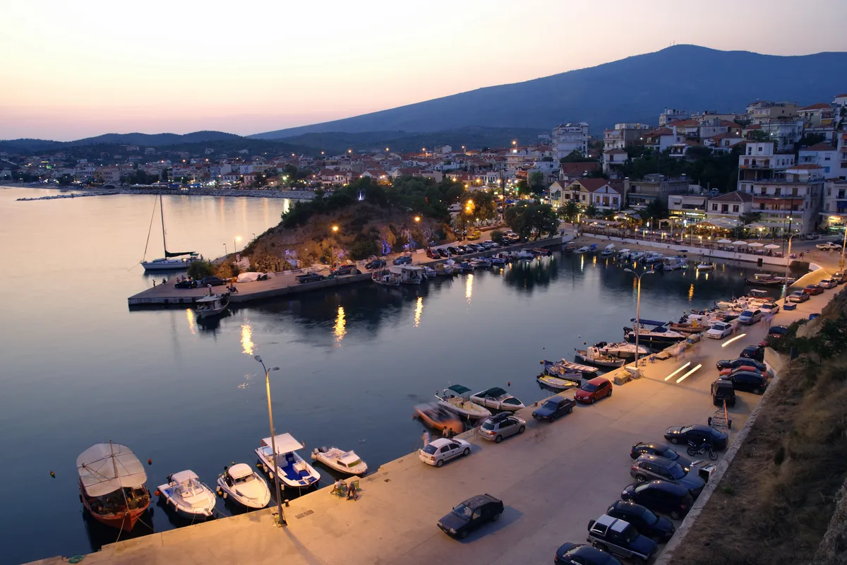 Limenaria Marina, harbour in Limenaria, Greece — photo 3