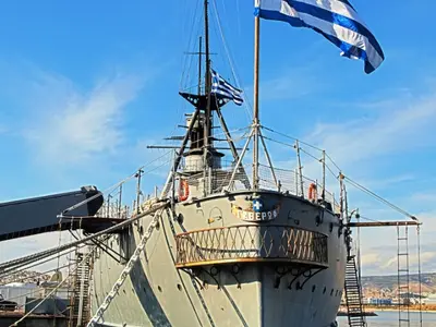 Floating Navy Museum Battleship Georgios Averof - Photo 4
