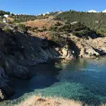 rock in the water