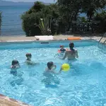 skites bungalows pool und strand