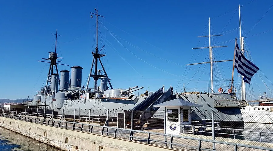 Floating Navy Museum Battleship Georgios Averof - Photo 1