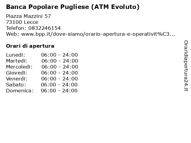 Banca Popolare Pugliese ATM - Photo 2