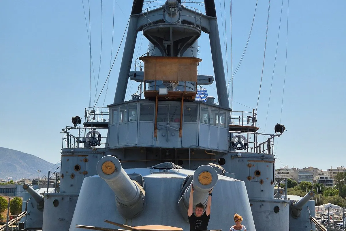 Floating Navy Museum Battleship Georgios Averof - Photo 5