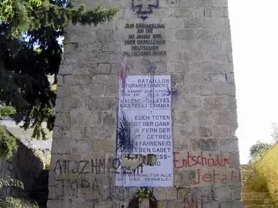 Battle of Crete 1941 - German Parachutist Memorial - Photo 3
